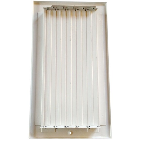 Ceiling Wall Register TruAire Smooth Glide 2 Way Air Deflection White 12x6 H102M - Picture 2 of 2
